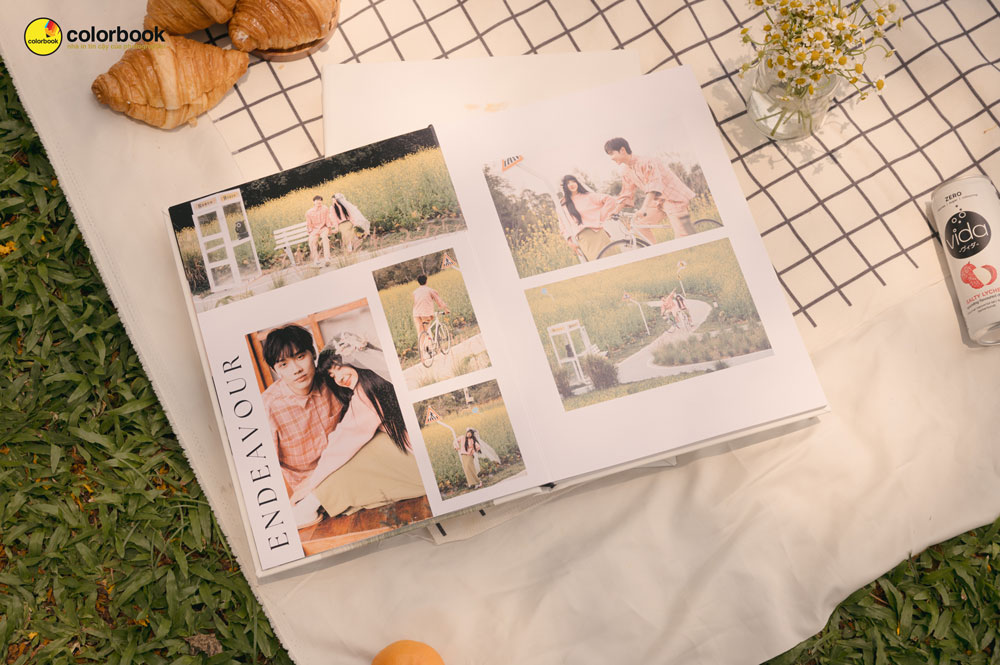album cưới phong cách hiện đại