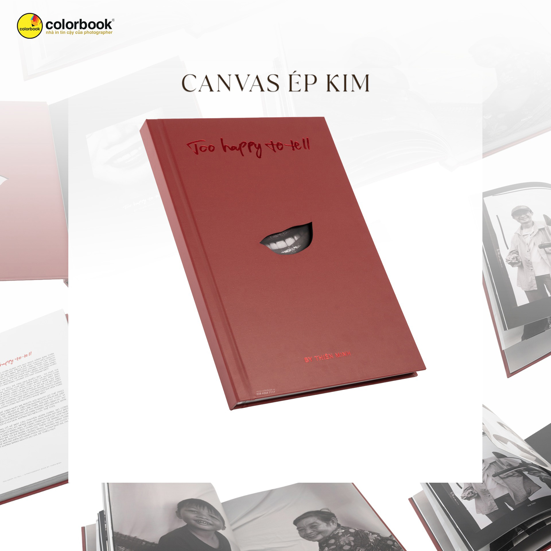 Album cưới canvas ép kim – sang trọng và cá tính