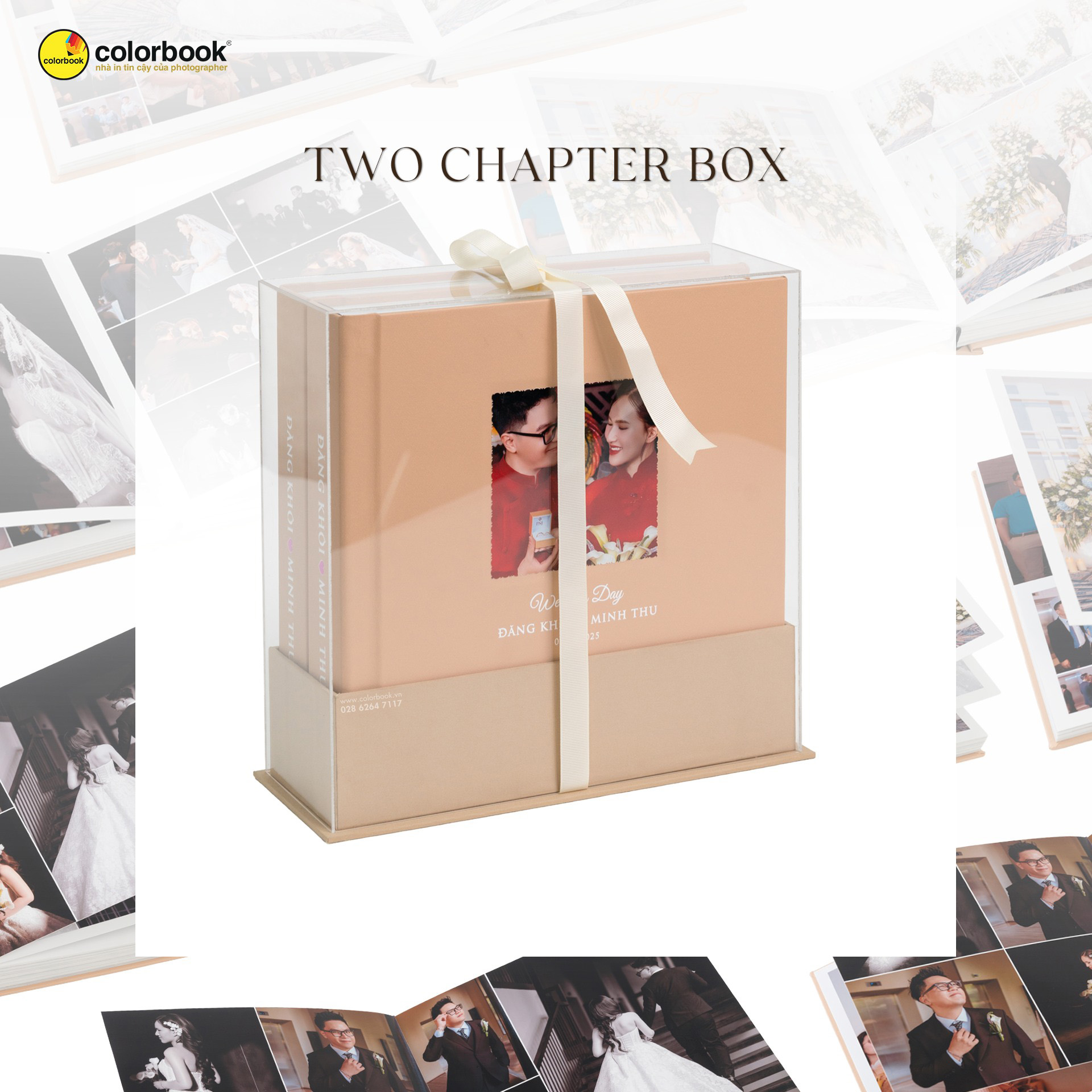 Two Chapters Box – Bộ đôi album cưới prewedding và ngày cưới