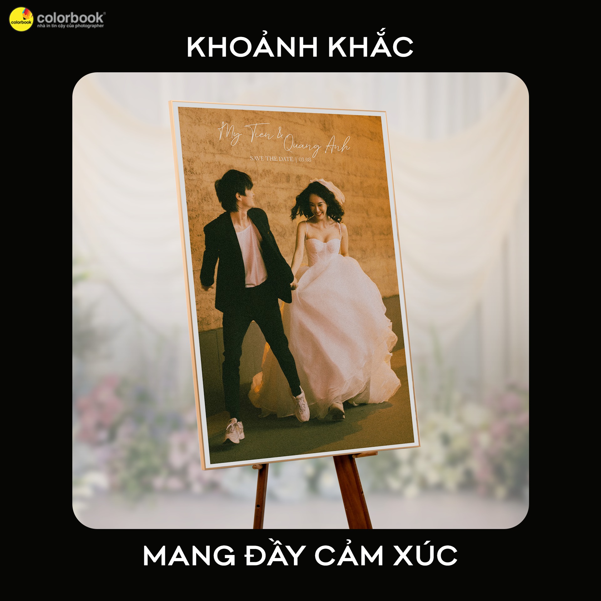 Ảnh cưới lưu giữ khoảnh khắc cảm xúc