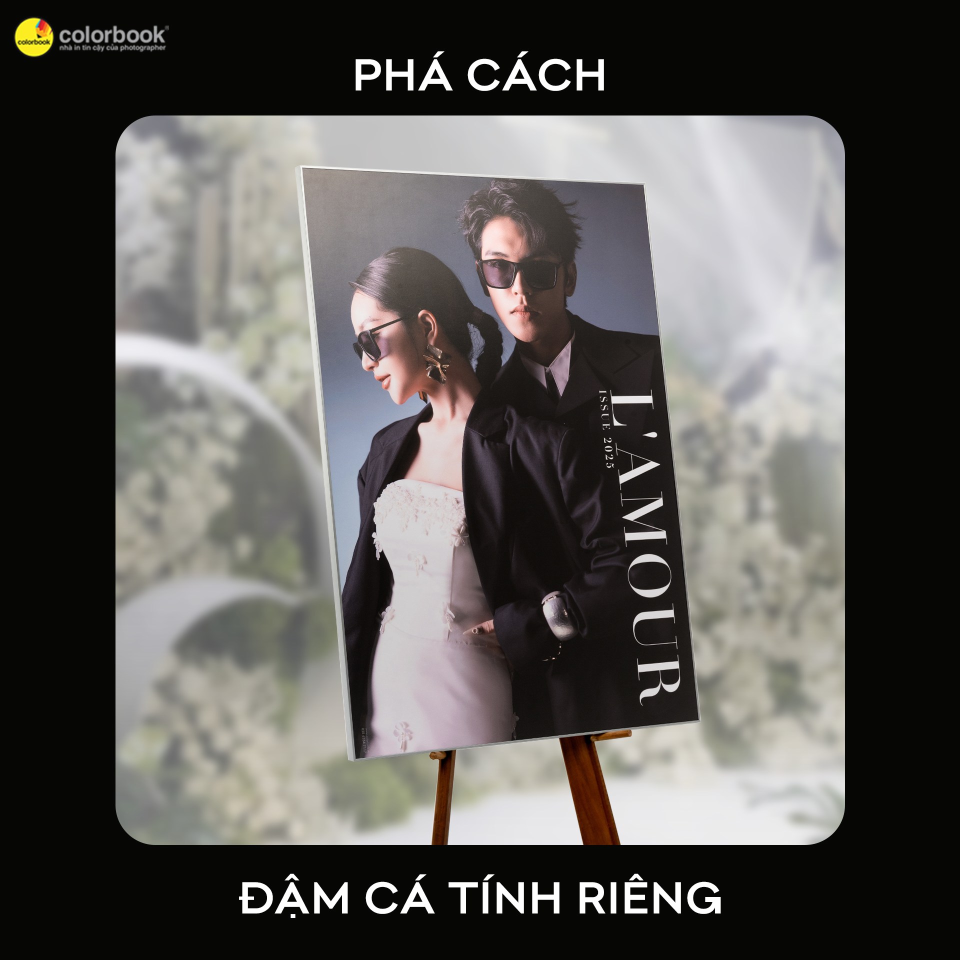 Ảnh cưới phá cách đậm cá tính riêng
