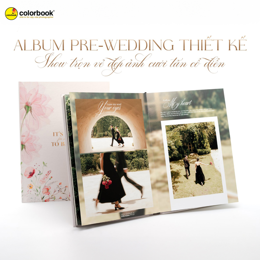 Thiết kế Album cưới phong cách cổ điển