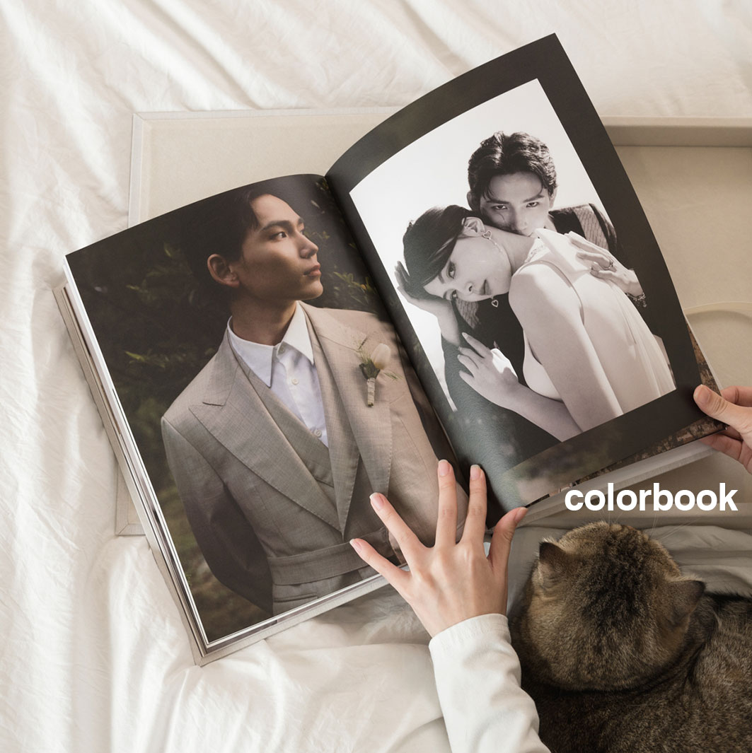 Album cưới cao cấp Luxe Linen in ảnh cặp đôi thời trang sang trọng