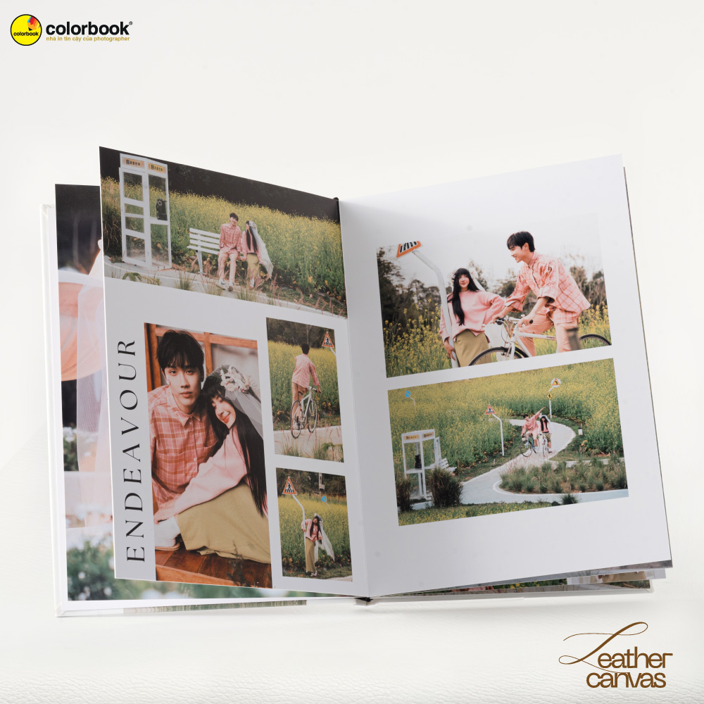 album cưới phong cách hiện đại
